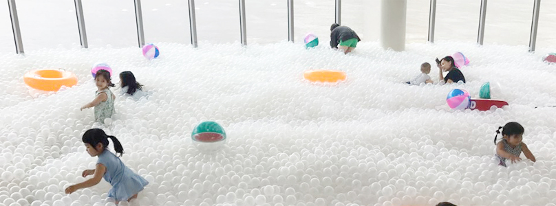 The first and largest infinity ball pool in Korea